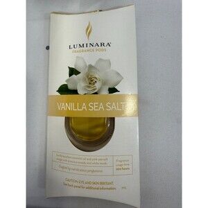 Luminara Fragrance Pod Refill For Diffusing Candle - VANILLA SEA SALT Scent